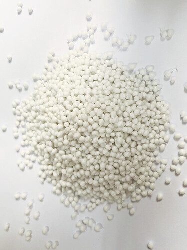 White TPE Material For Earphone Cable - Industrial Grade, White, Good Fluidity & Adhesion