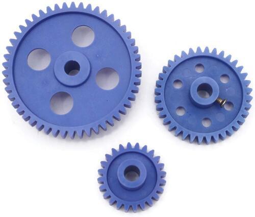 Crack Resistant Blue Automotive Plastic Gears For Light Vehicle