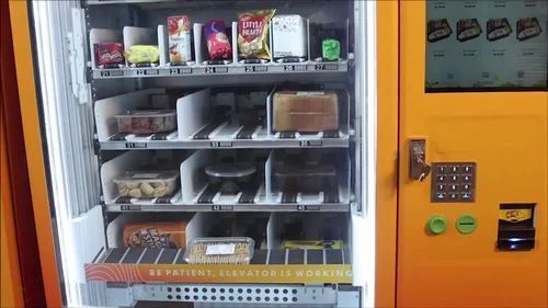 Snack And Beverage Combo Vending Machine