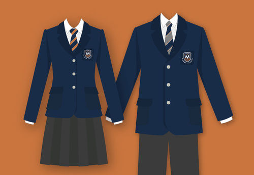 College Uniform For Boy And Girl