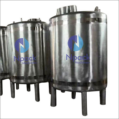 Corrosion Resistant Stainless Steel Industrial Storage Tank With Large Storage Capacity