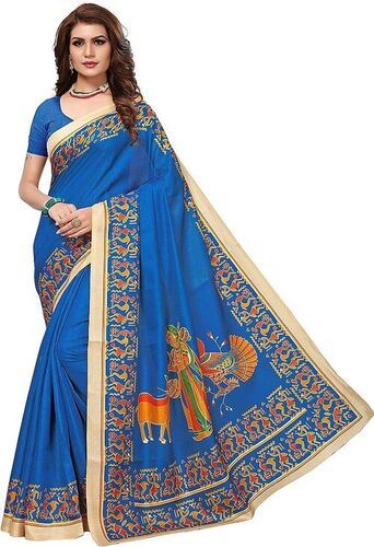 Fancy Designer Saree - Printed Multi-Color Style | Suitable for Party Wear, Perfect for Summer and Winter Occasions