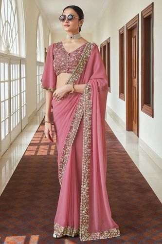 Georgette Designer Saree