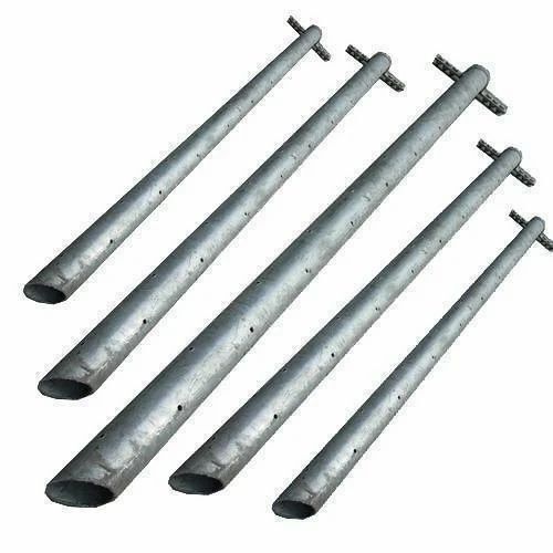 Polished Finish Corrosion Resistant High Conductivity Safe Earthing Rods