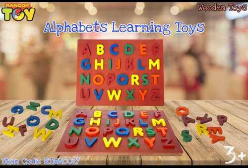 wooden alphabets learning toy