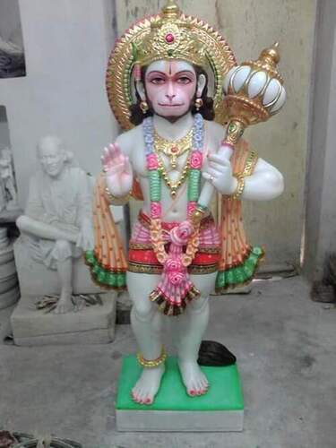 Hanuman Ji Marble Statue