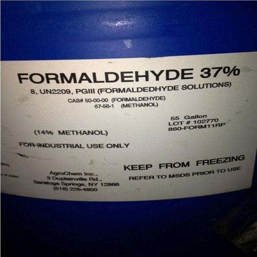 Industrial Use Formaldehyde 50-00-00 14% Methanol