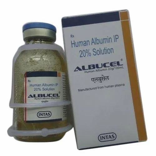 Medicine Grade Pharmaceutical Human Albumin Ip 20% Solution