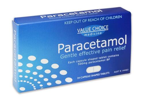 Paracetamol Gentle Effective Pain Relief