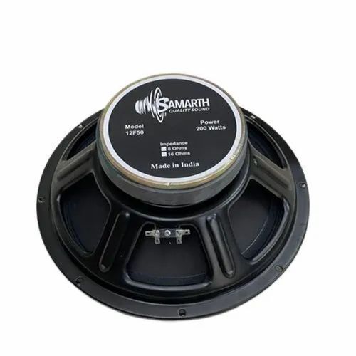 Round Shape High Efficiency Electrical High-Base Audio Speaker