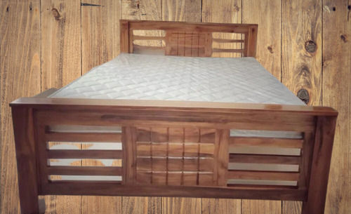 Solid Teak Wood Double Cot