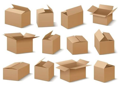 Eco Friendly Portable Durable Brown Corrugated Packaging Boxes
