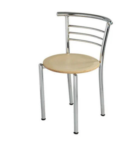 Silver Stainless Steel Canteen Chair