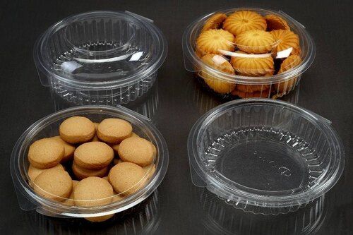 Transparent Round food packing Box