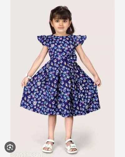 Casual Wear Multi-Color Fancy Kids Girls Frocks