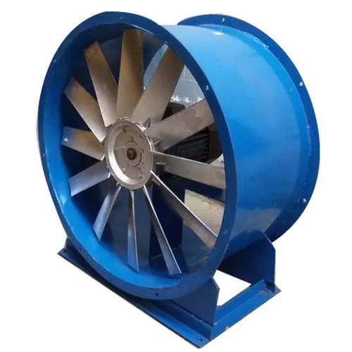 Color Coated Mild Steel Axial Fans For Industrial Voltage 240 V