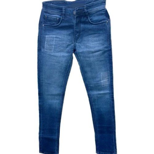 Mens Denim Jeans - Denim Material , Comfortable, Skin Friendly, Washable, Casual Wear