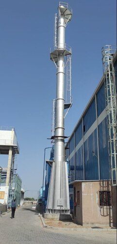 Corrosion And Rust Resistant High Strength Industrial Chimney