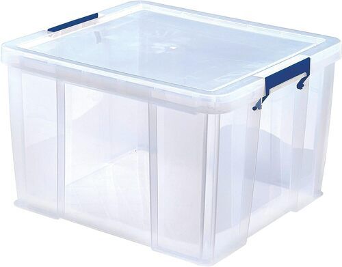 Portable And Durable Transparent Plastic Storage Boxes