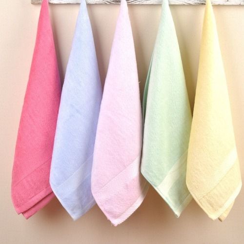 Skin Friendly Washable Multi-Color Soft Hand Towels