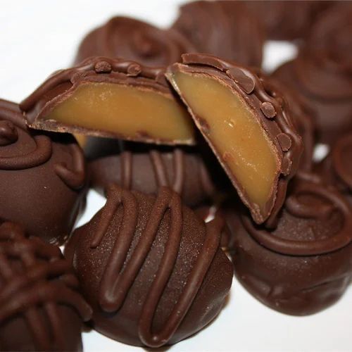 chocolate covered caramel