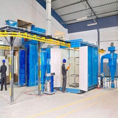 Easy To Install And Excellent Strength Powder Coating Plants