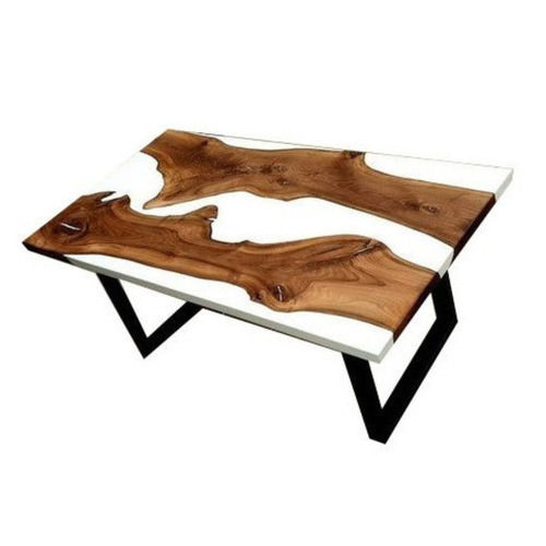 Epoxy Design Wooden Dinning Table Top