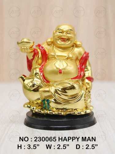 Golden Laughing Buddha