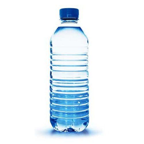 Water Bottle - Premium Plastic, Transparent Round Design | Lightweight, Leak Proof, Optimum Quality