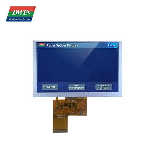 Dwin 5 Inch 800x480 Rgb 24bit 40pin 400 Bright Tft Lcd Module Resistive Capacitive Touch Ln80480t050ia4098