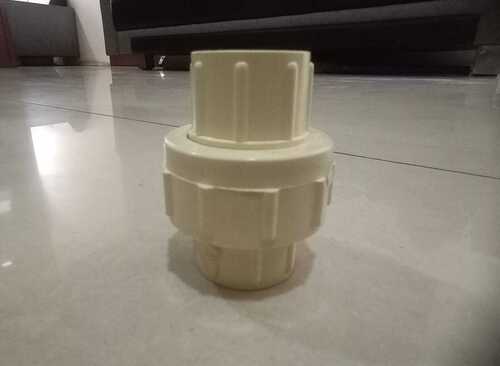 Cream Spider Cpvc Union For Pipe Fitting