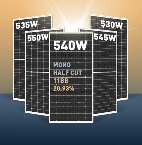 550W Mono Crystalline Solar Panels