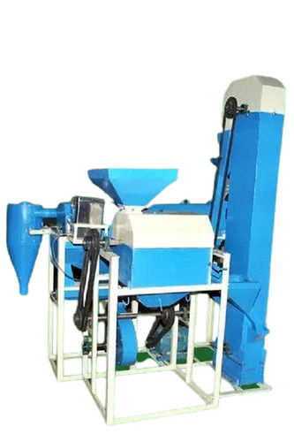 Floor Mounted Heavy-Duty Electrical Automatic 3 Hp Pkv Mini Dal Mill Machine