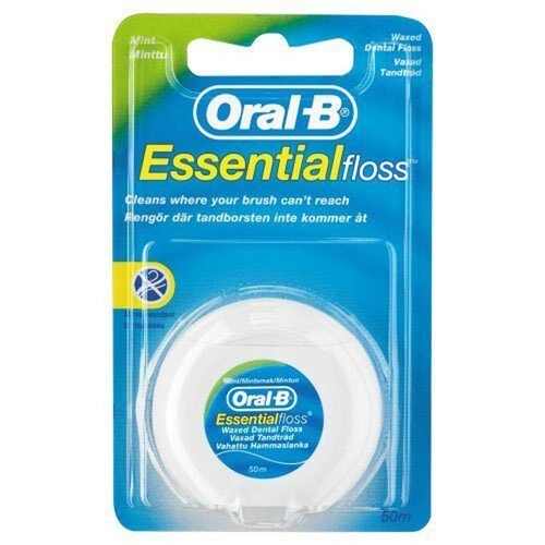 Oral B Essential Waxed Mint Floss