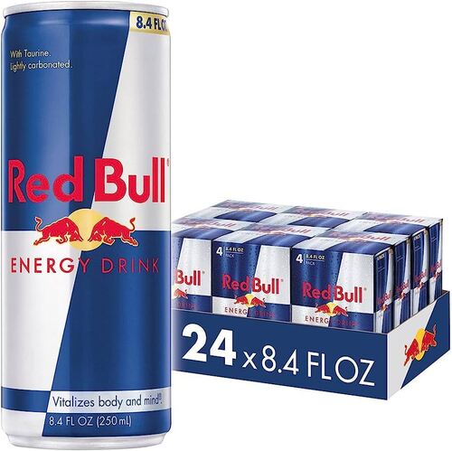 Red Bull Energy Drink Packaging: Can (Tinned)