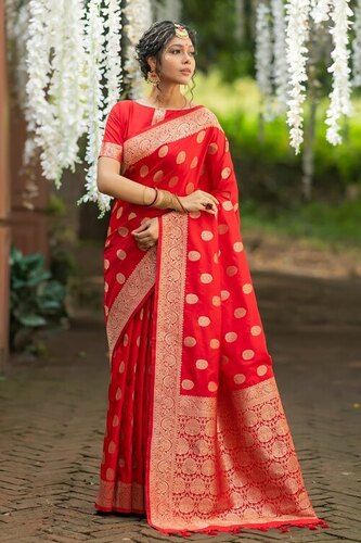 red saree                                                                                                                              