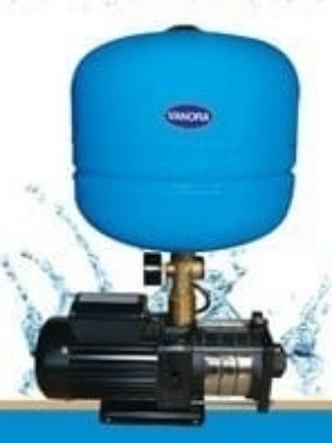 Black And Blue Sturdy Construction Water Pressure Booster Pump