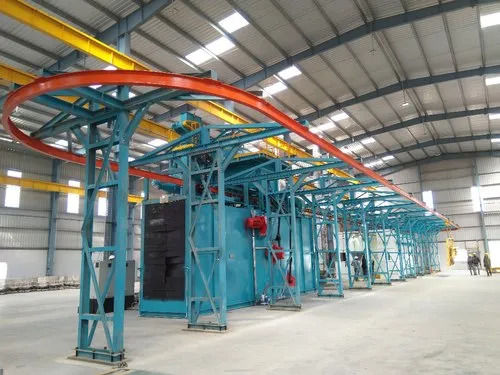 Blast Clean Monorail Shot Blasting Equipment