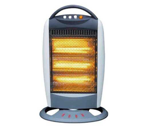 Electric Room Heater - Portable U-Shaped Design, Multi-Color Plastic Material, ISI Certified, 220-240 Voltage