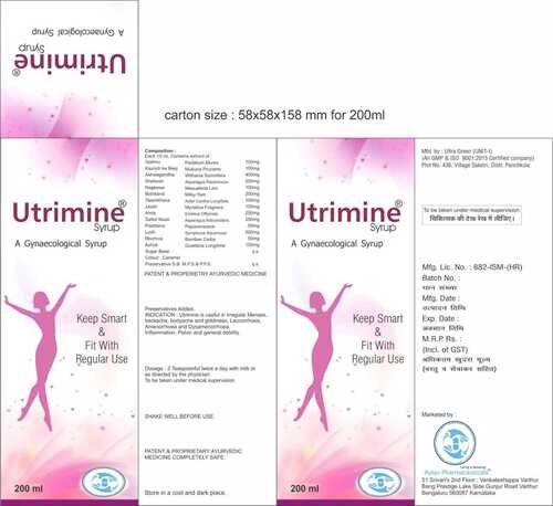 Pharmaceuticals Utrimine Syrup