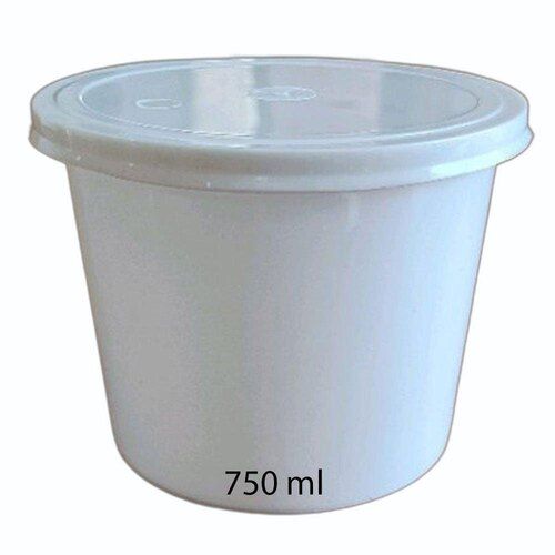 White Plastic Food Container