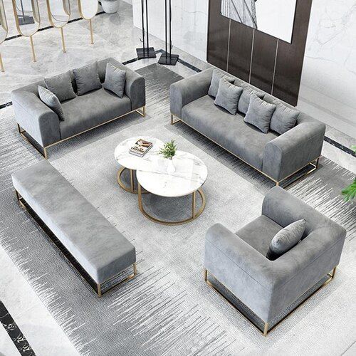 Designer Modern Sofa Set - Eco-Friendly, Durable & Long Lasting | Perfect for Stylish Drawing Rooms