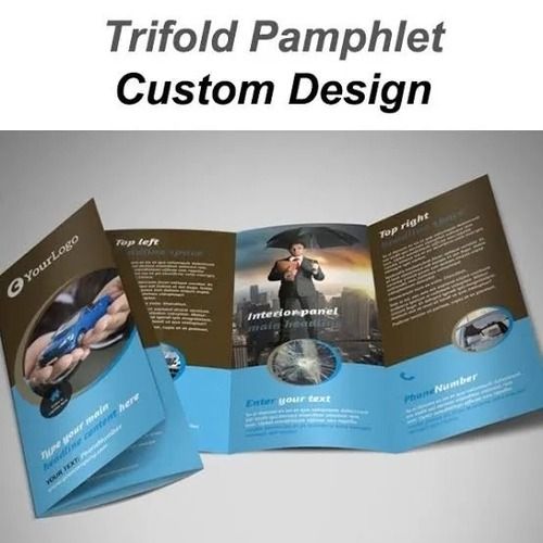 Trifold Pamphlets Custom Design Services
