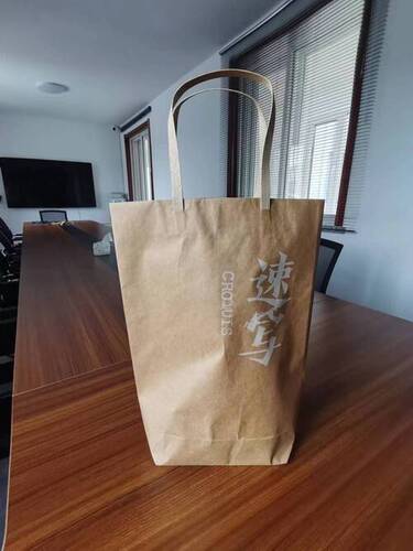 Bamboo rope paper bags