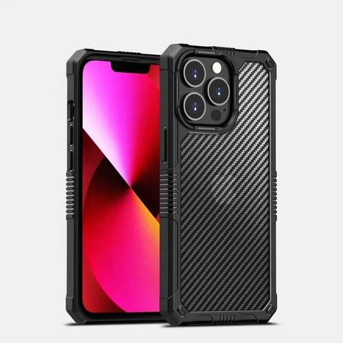 Carbon Fiber Frosted iPhone Cover Hand Sweat Resistant