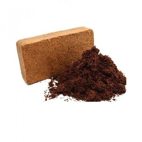 Coco Coir Peat - Coconut Fiber, Rectangular Shape, Dark Brown Color | Eco-Friendly, Natural, Sustainable, Versatile Soil Amendment