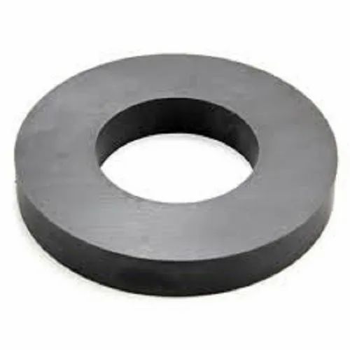 Ferrite Ring Magnet - Durable & Portable | New Black Round Magnets for Speaker and Loudspeaker Industry