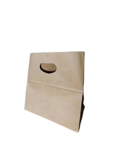 Square Bottom Punch Hole Kraft Paper Bag