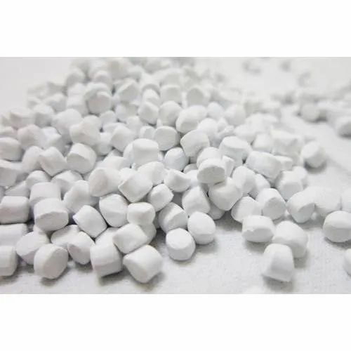 White Polymer Granules