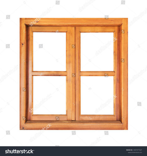 Wood Polished Teak Wood Window